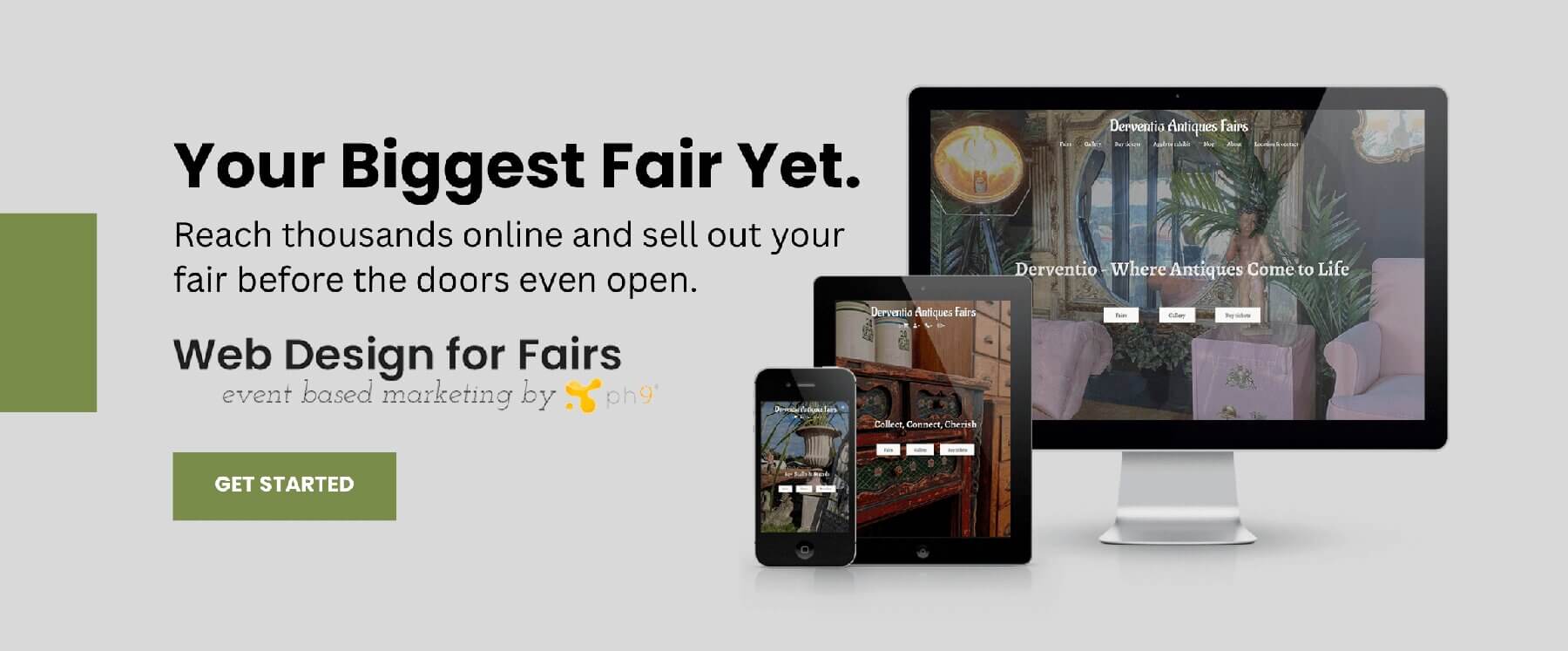 Web Design for Fairs