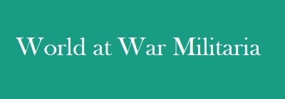 WORLD AT WAR MILITARIA