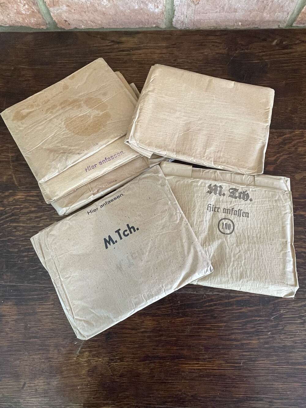New Old Stock WW2 German. Wehrmacht First Aid Bandages