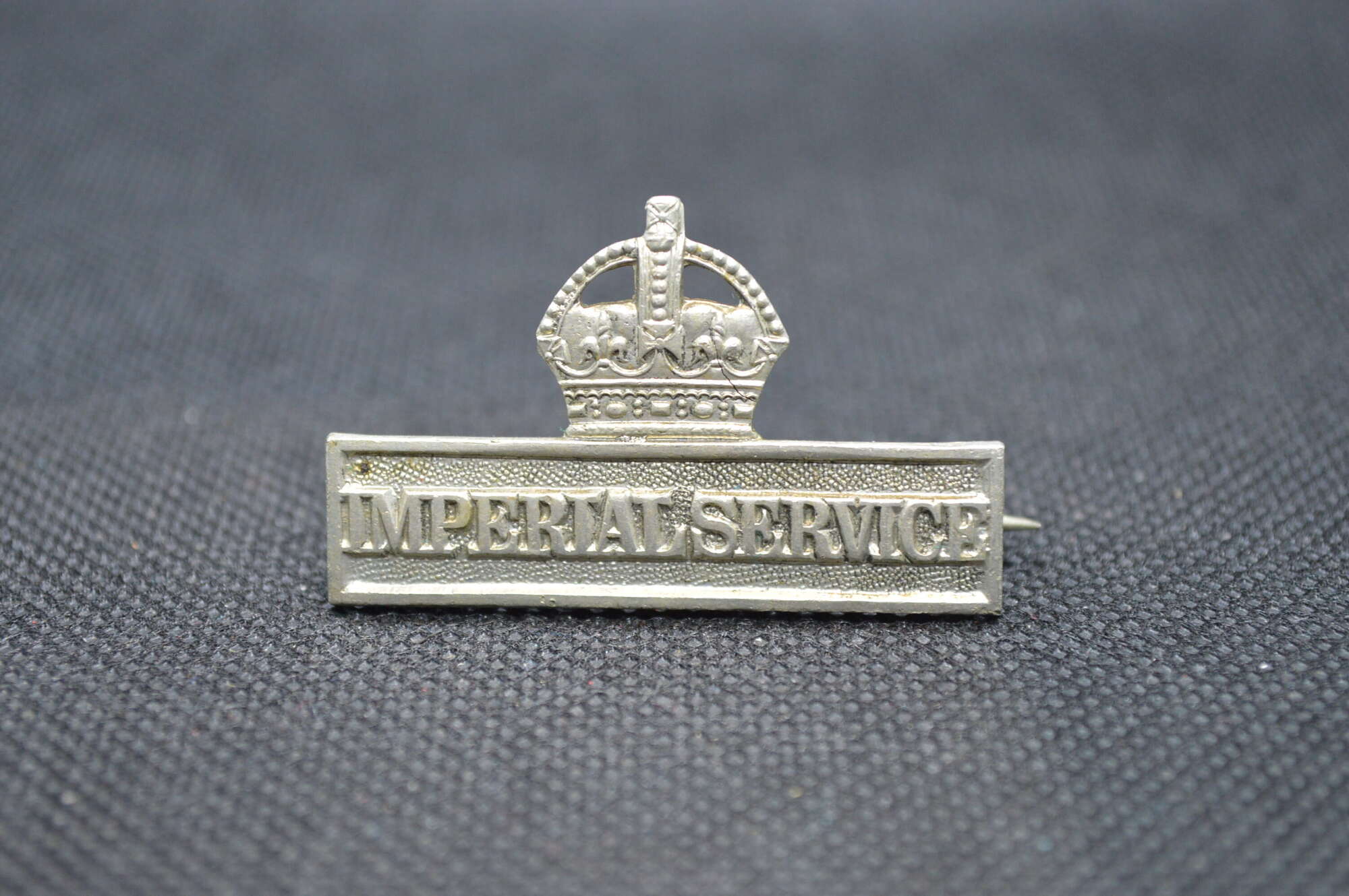 WW1 Territorial Force Imperial Service Volunteer Uniform Breast Badge (1)
