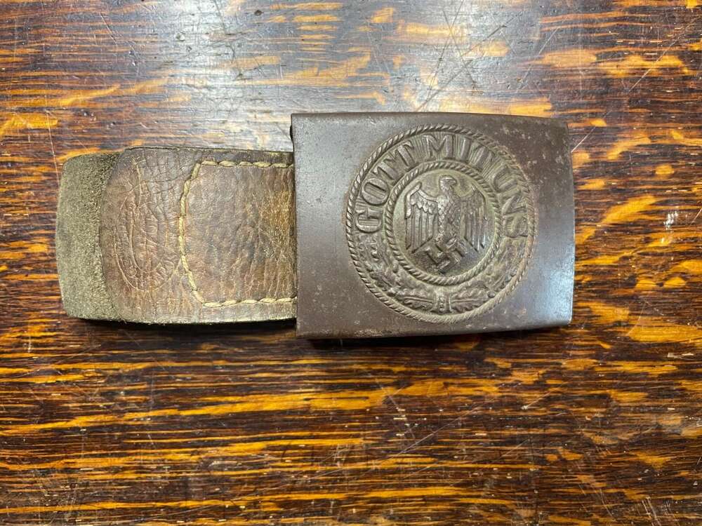 WW2 German Wehrmacht Buckle- RS&S