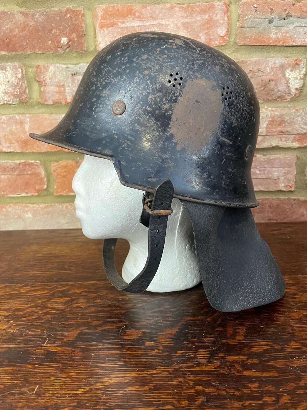 German Civil Fire Police Helmet