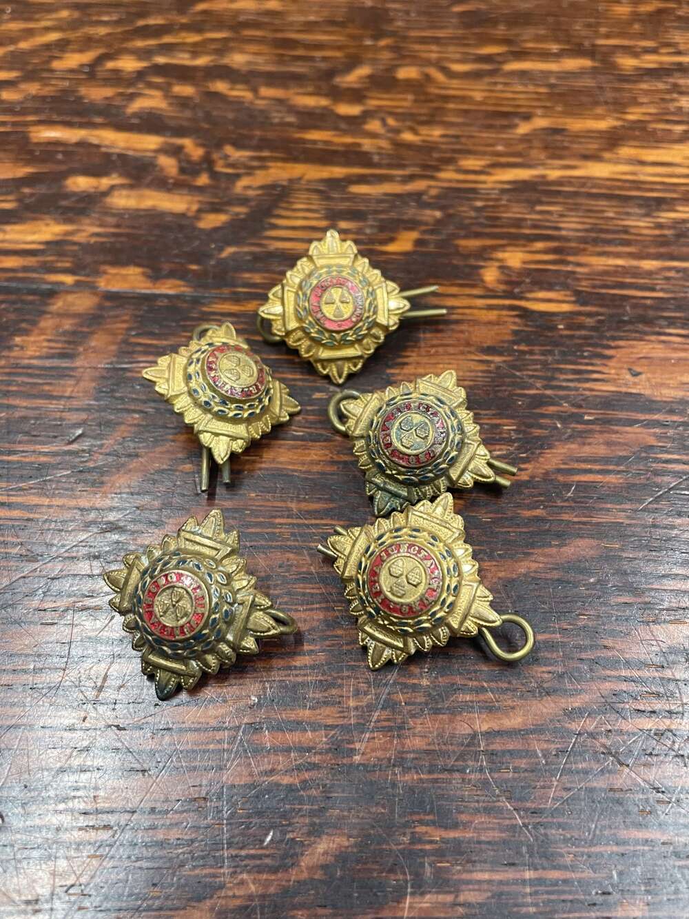 5x British Military Rank Pips