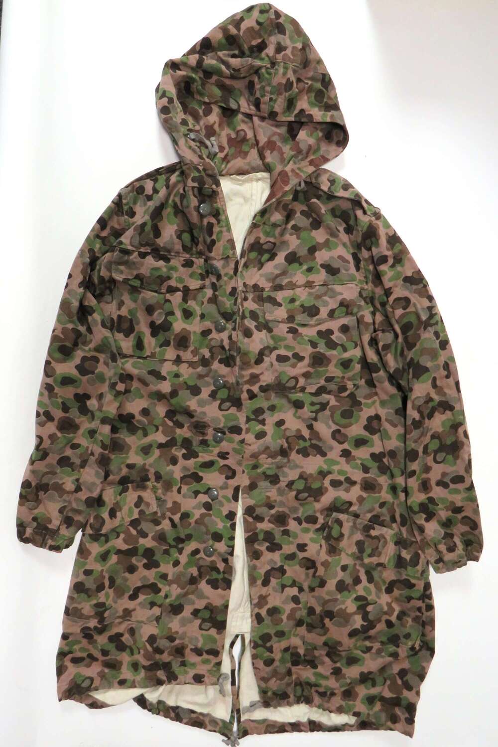 Original 1960s Dated Austrian KAZ 57 Pea Dot Camouflage Jacket