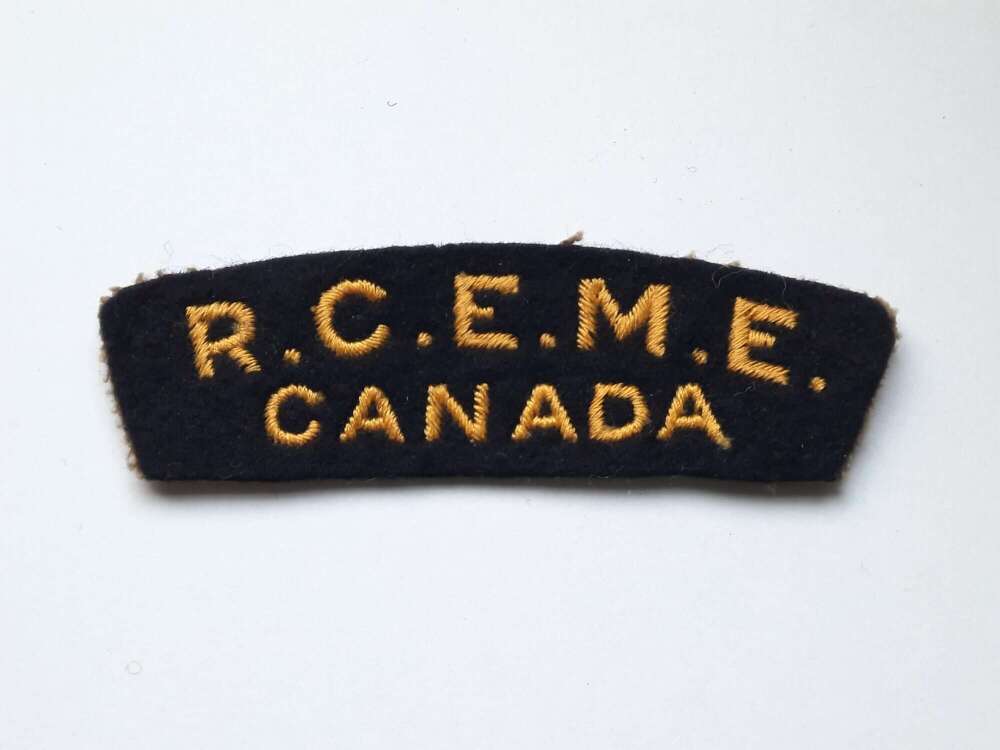 RCEME Shoulder Title