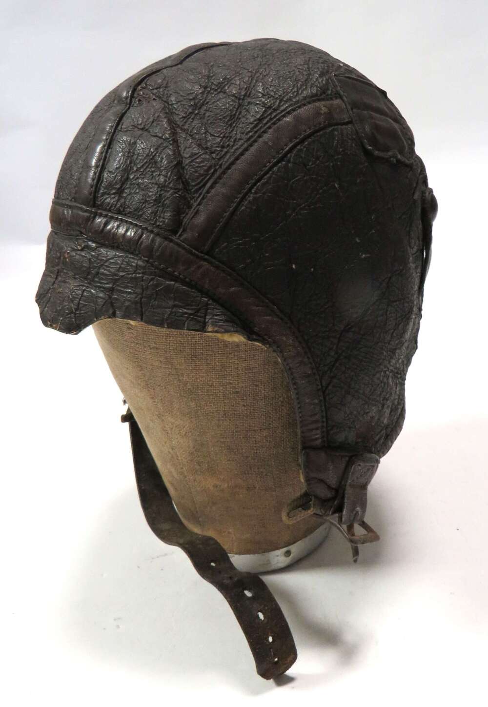 WW2 American B6 Leather Flying Helmet