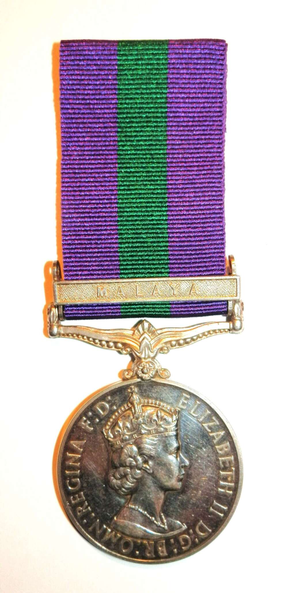 General Service Medal 18-62. LACW. J.H.C. Hills. W.R.A.F.