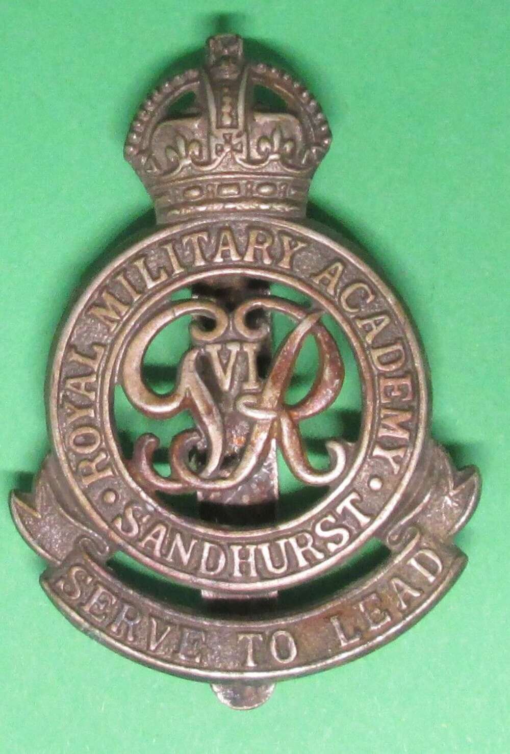 Royal Millitary Academy cap badge