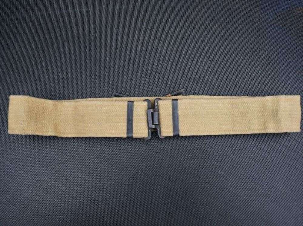 83) Near Mint Unissued British 1937 Pattern Web Waist Belt Dated 1954