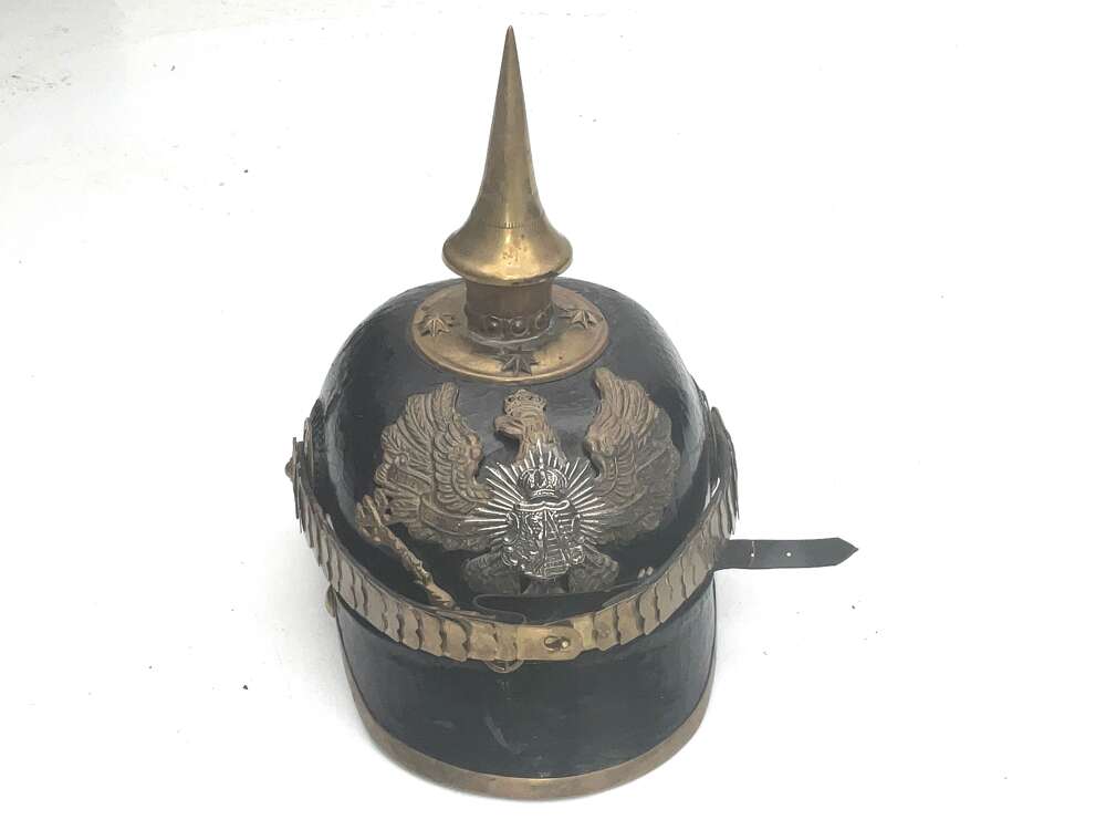IMPERIAL GERMAN OFFICERS MILITARY HELMET