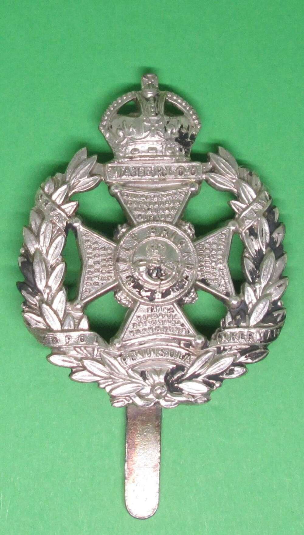 A PRE 1910 RIFLE BRIGADE OTHER RANKS PUGGARI BADGE