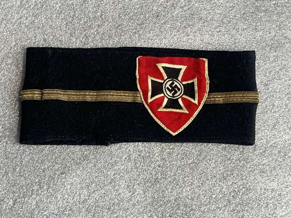 3) Lovely Original WW2 Nazi Armband For WW1 German Army Veterans