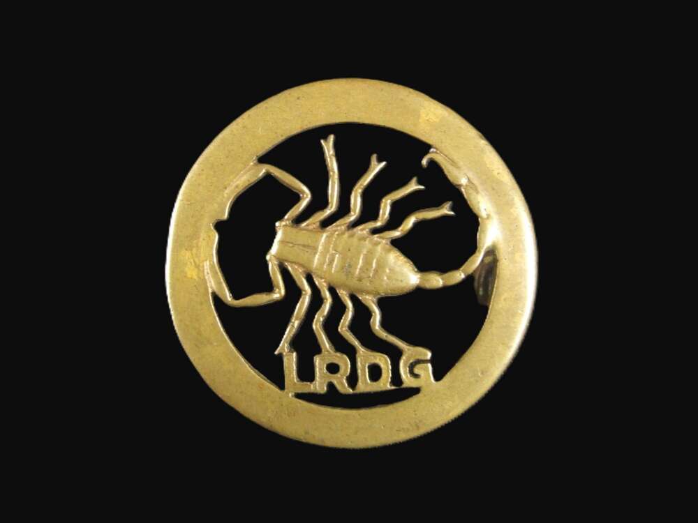 Long Range Desert Group Hat / Cap Badge