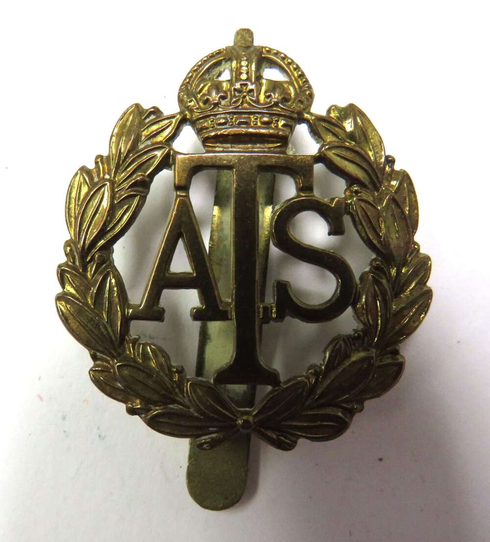 WW2 Women's A.T.S Cap Badge