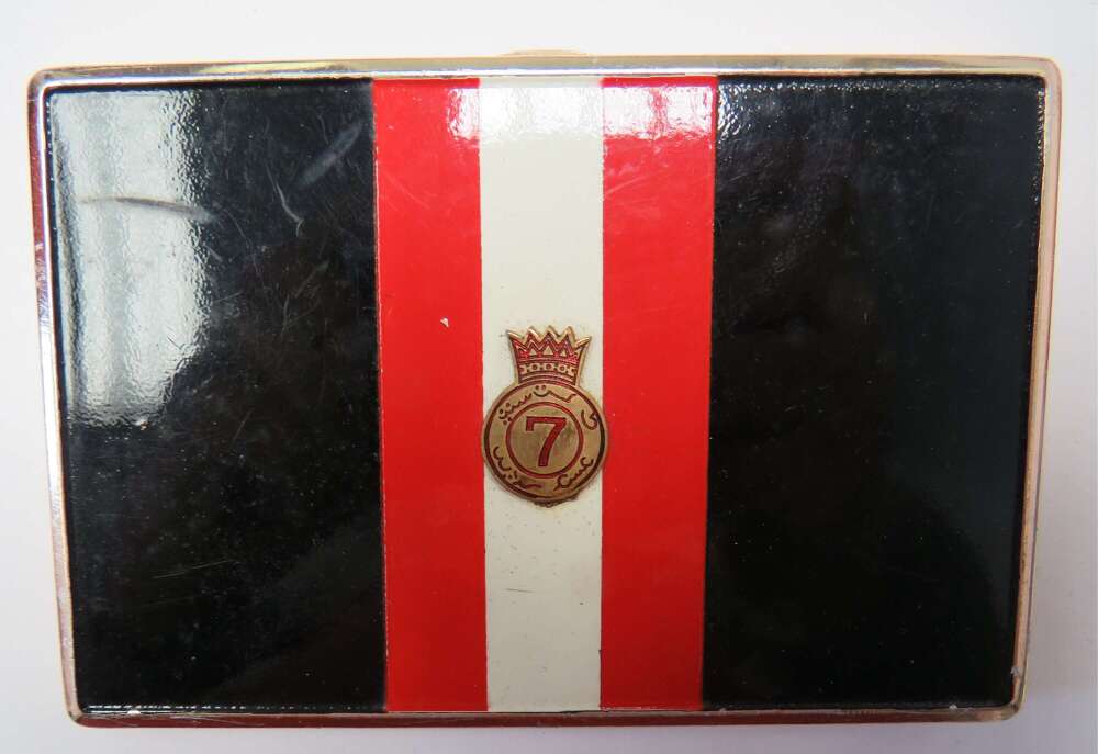 Malaysian 7th Regiment Cigarette Case