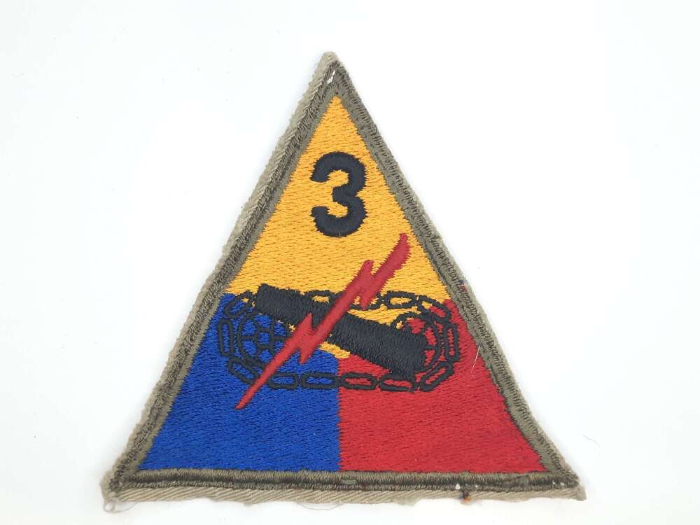 WW2 US 3rd Armored Division Patch