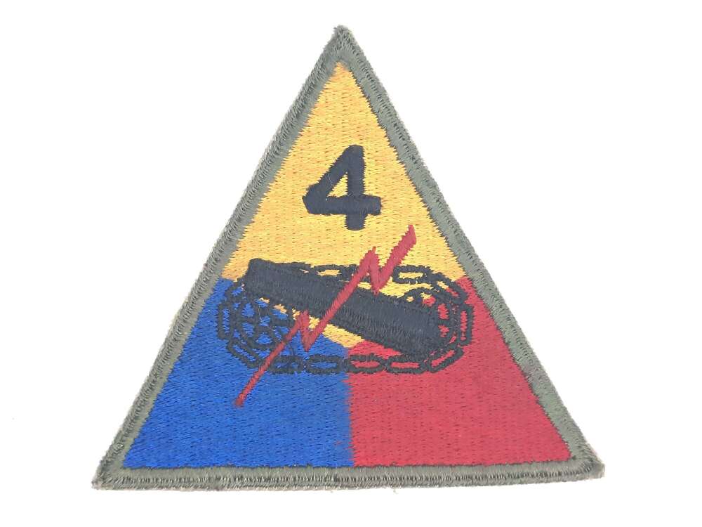 WW2 US 4th Armored Division Patch