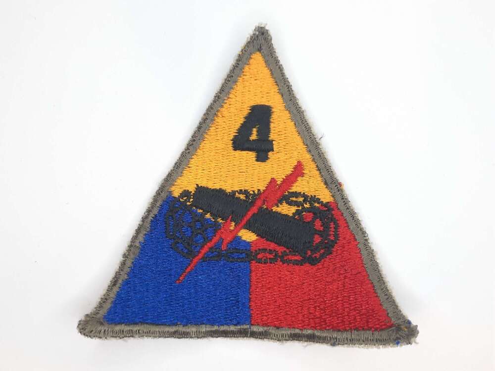WW2 US 4th Armored Division Patch