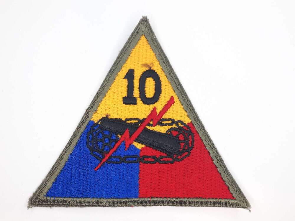 WW2 US 10th Armored Division Patch