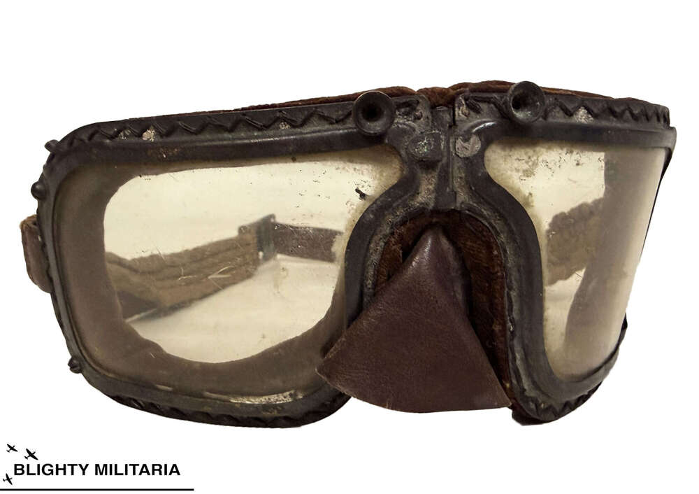 Scarce Original  1934 Dated RAF MKIII Flying Goggles