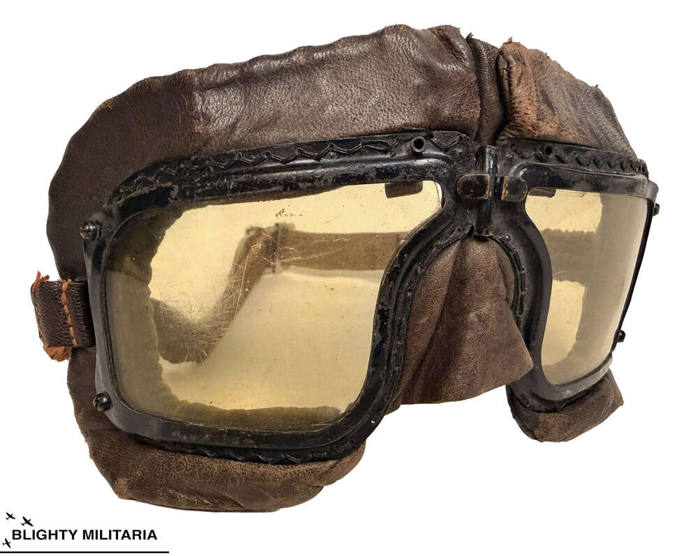 Scarce Original 1940 Dated RCAF MKIIIA Flying Goggles