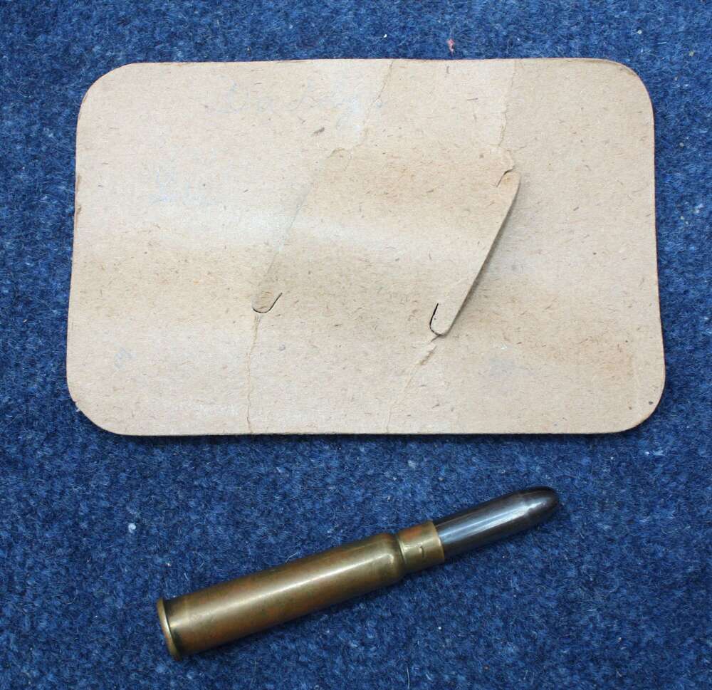 1914 Princess Mary Christmas Gift tin bullet pencil & Monogram. Good condition.