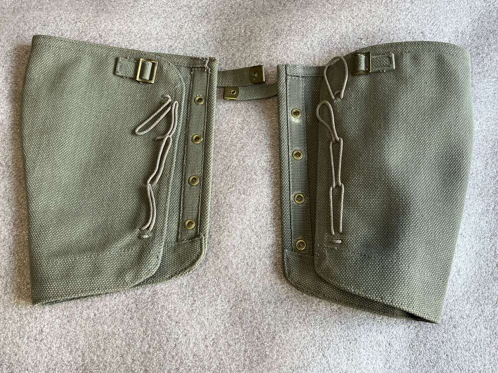 91) Very Nice Original Early WW2 RAF Issue Anklets AM 1939