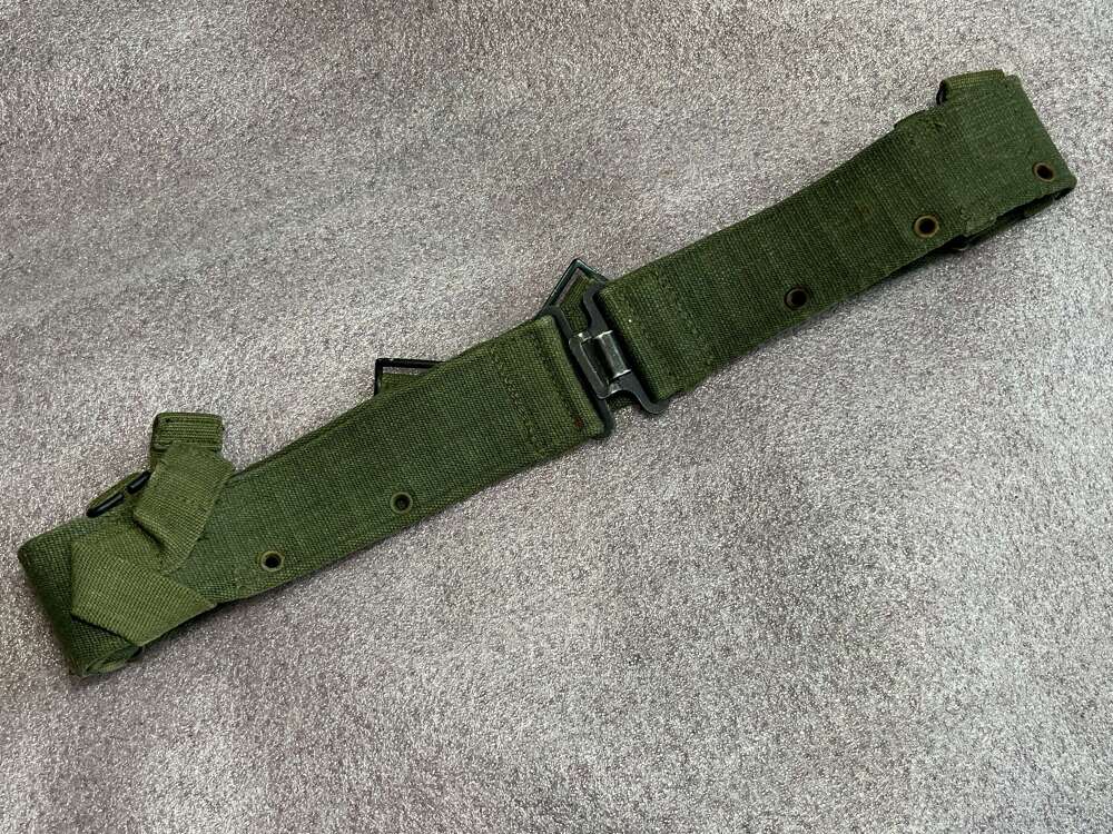 110) Near Mint Unissued British Army Tropical Issue 1944 Pattern Web Belt