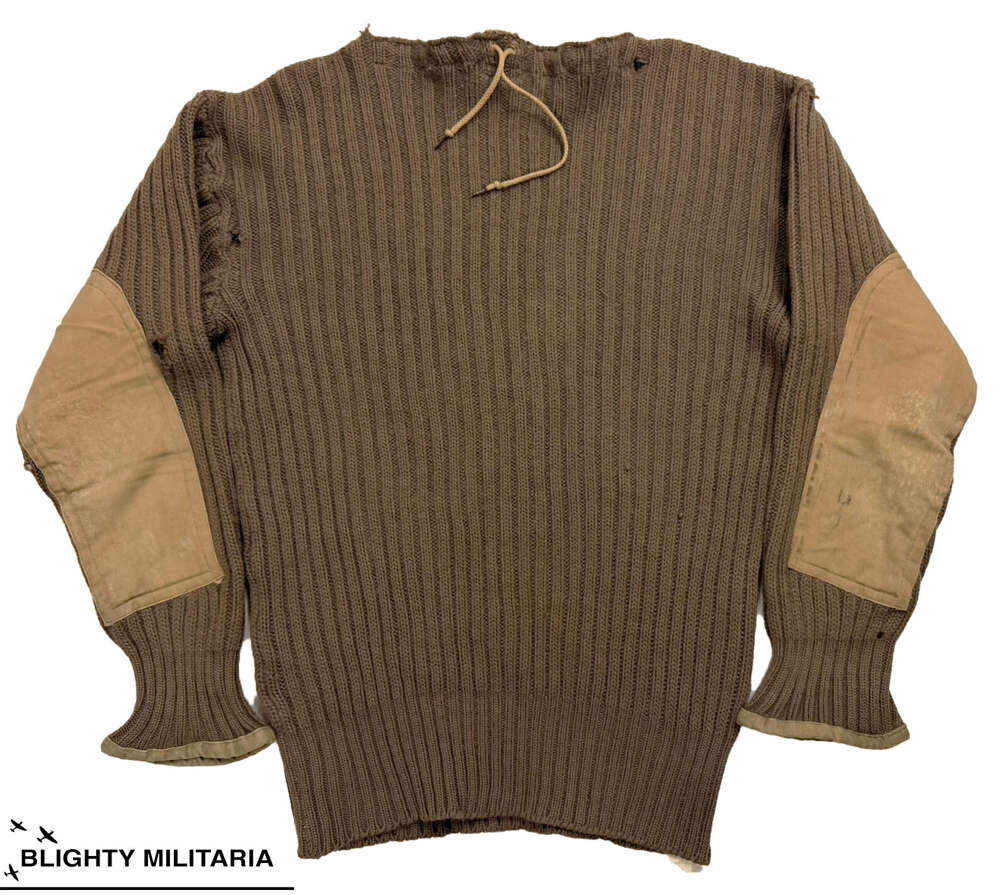 Scarce Original 1945 Dated Mountain Sweater 'Commando Jumper' - Size 3