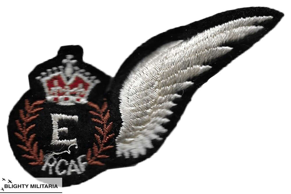 Original WW2 Royal Canadian Air Force Engineer Brevet - Padded Pattern