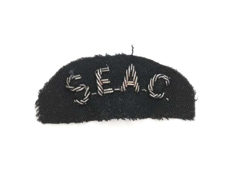 WW2 SEAC Shoulder Title
