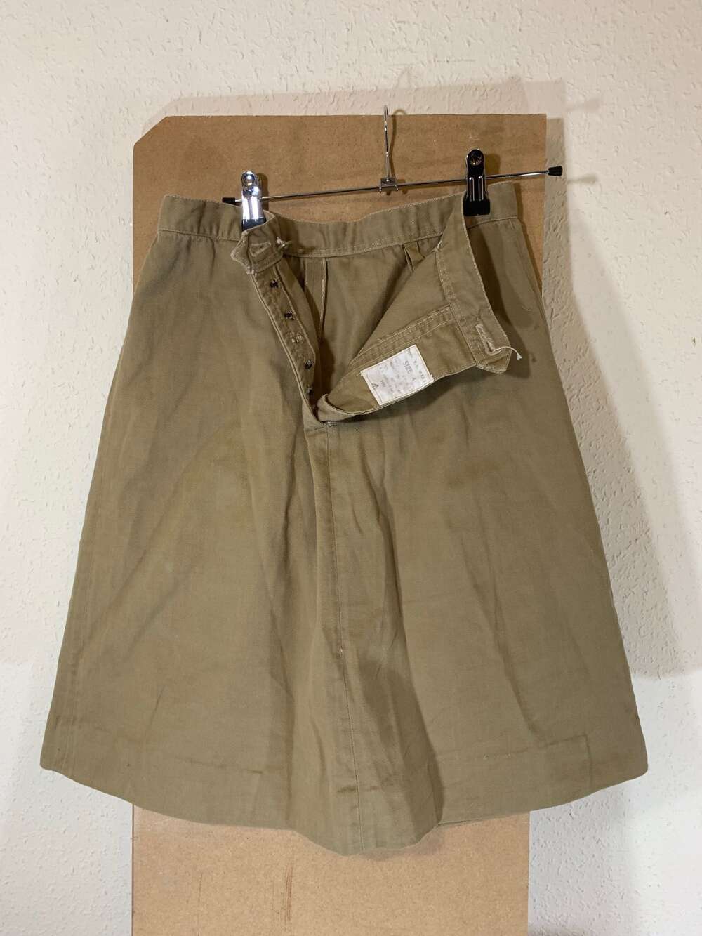 WOMENS ROYAL AIRFORCE KHAKI DRILL SKIRT 1950's