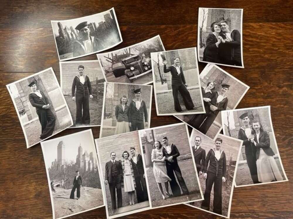 1951 British Navy Serviceman Personal Photos (x13)