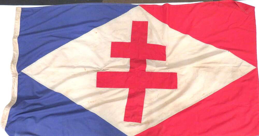 WW2 Free French National Flag
