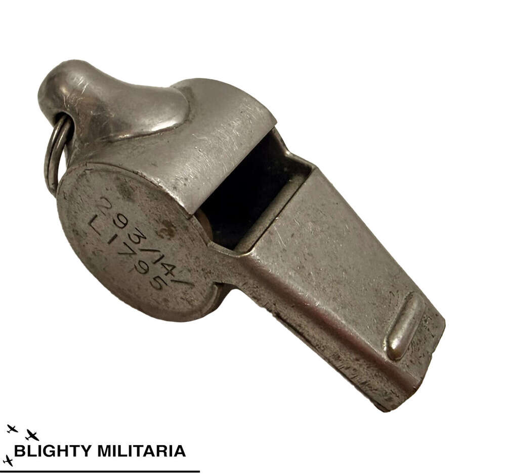 Original WW2 RAF Air Ministry Ditching Whistle