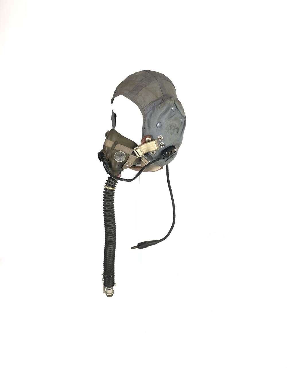 RAF Cold War Period G Type Flying Helmet and H Type Mask, with Tube Combination.