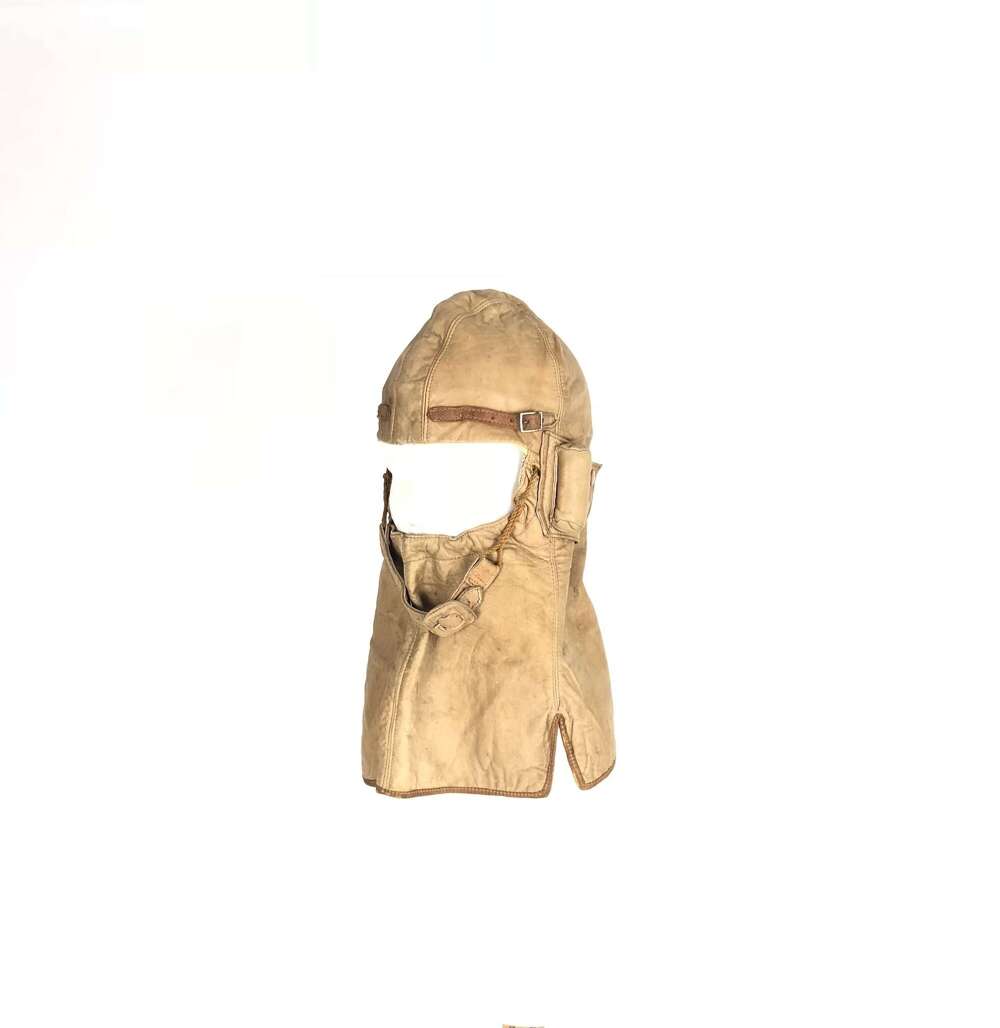 WW1 RFC / RAF Cowl Pattern Issue Flying Helmet