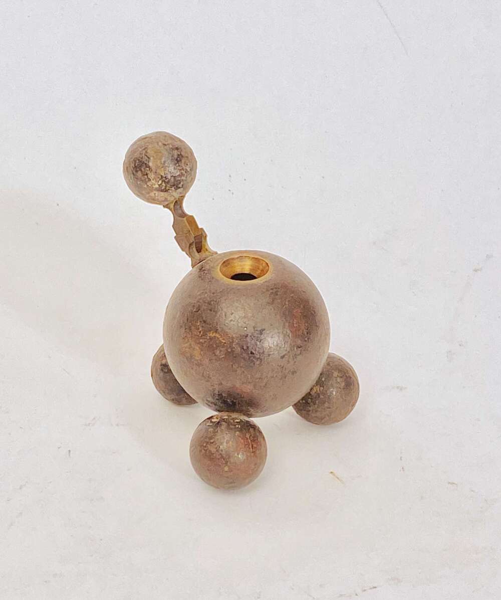 Crimean War Souvenir Ink Well.