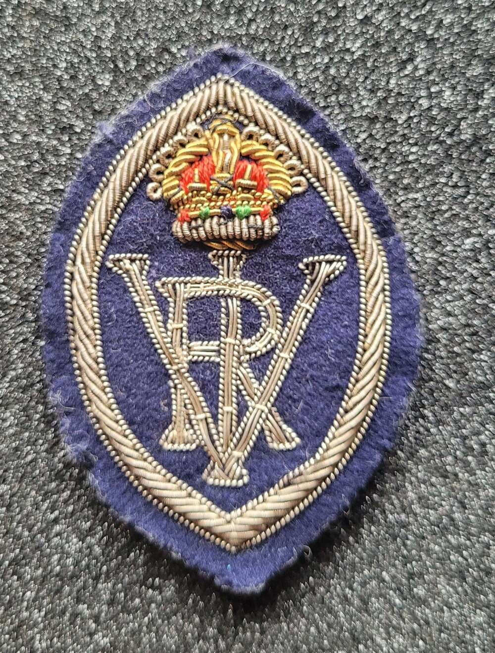 Queens Institute of District Nursing Cloak Badge