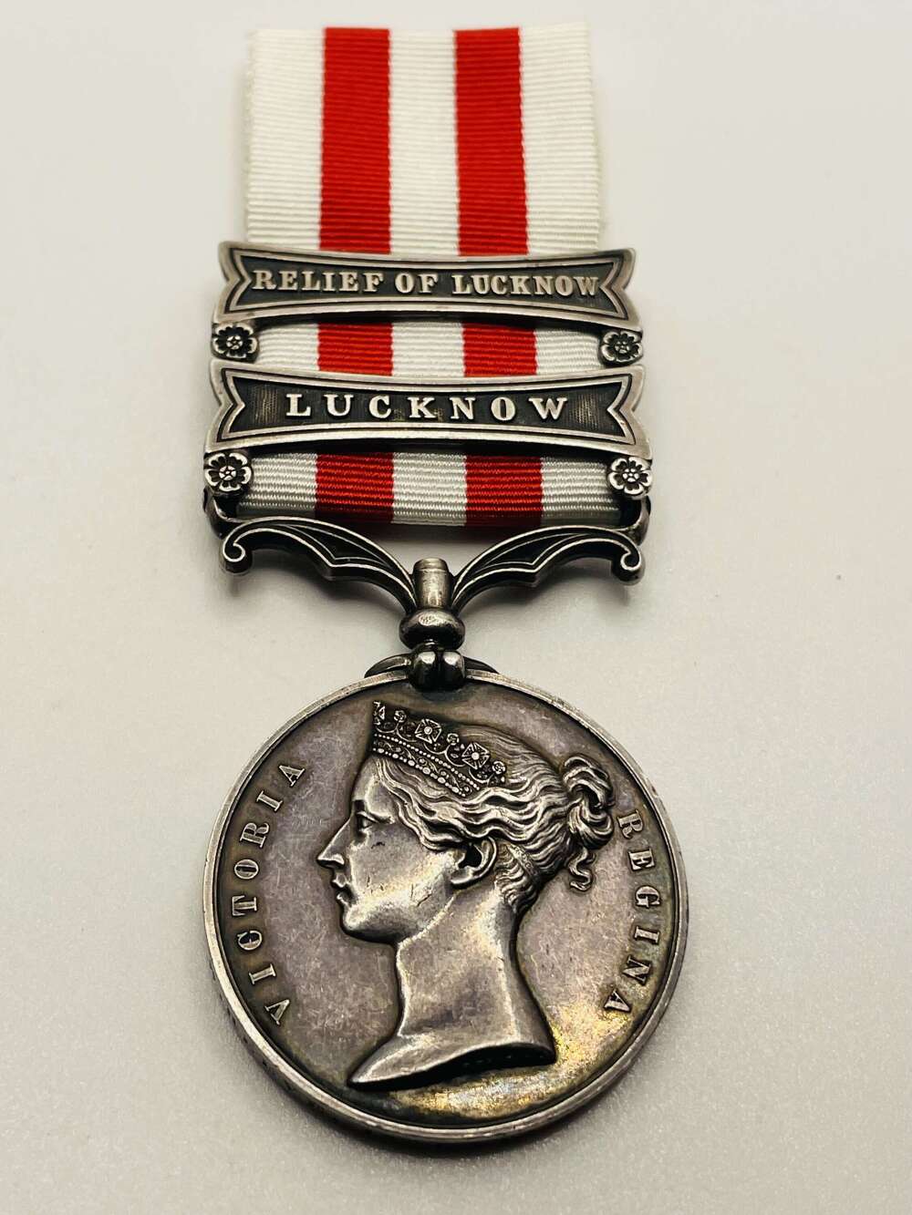 Indian Mutiny 1857-58 Medal. 1/5th Foot.