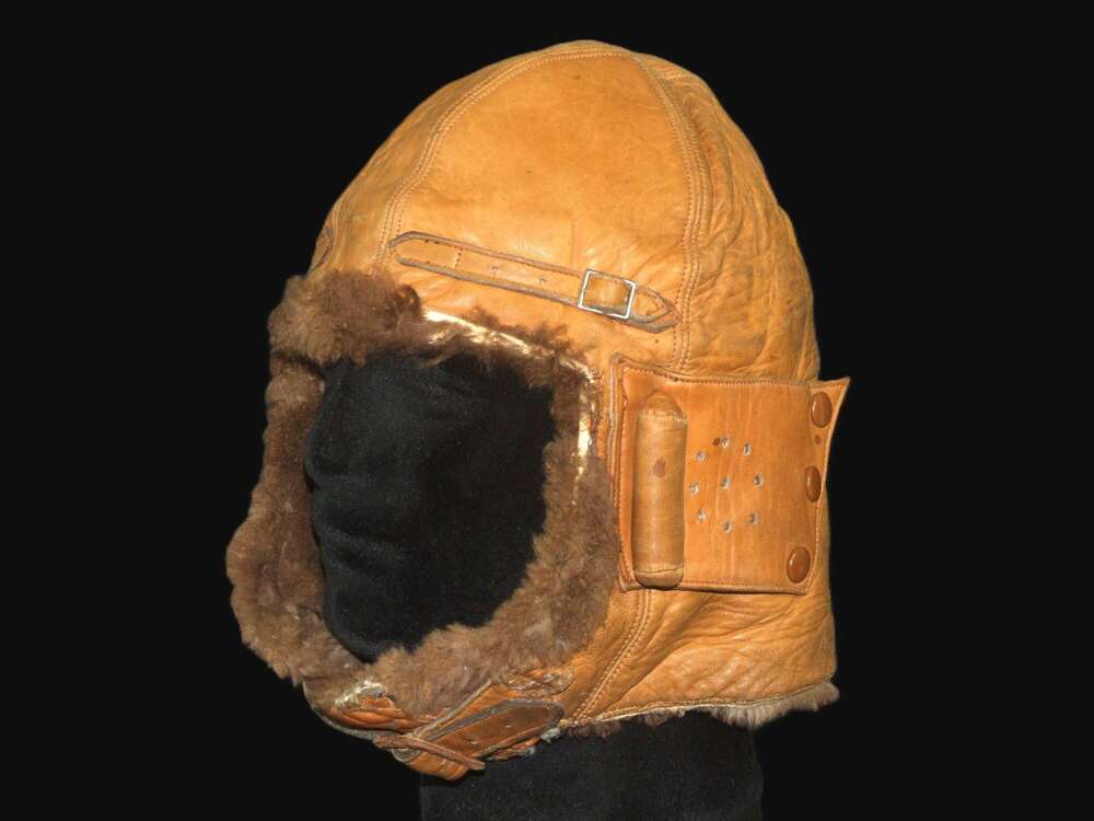 Cut Down Royal Flying Corps Cowl Helmet