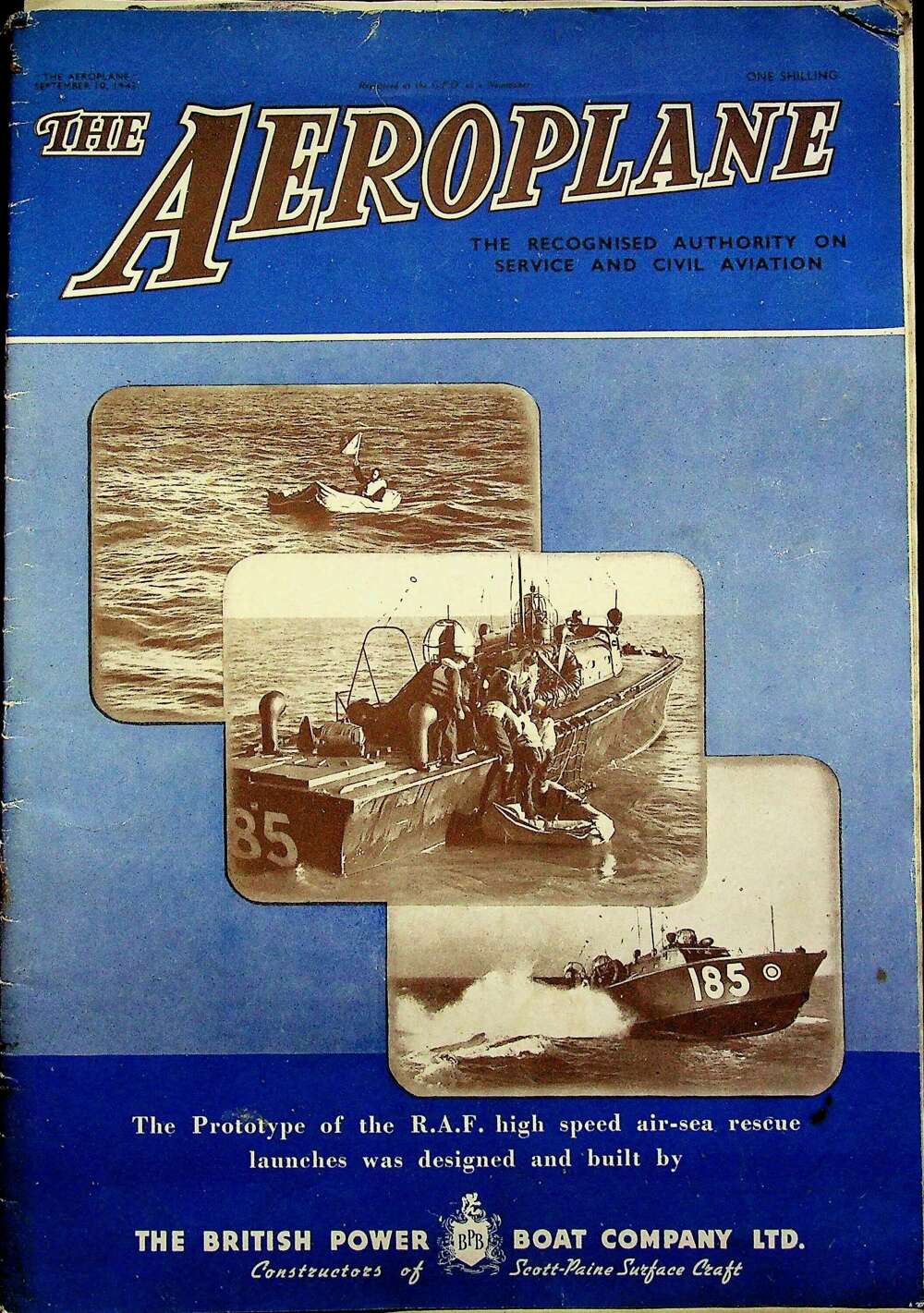 The Aeroplane 10 Sept 43: War in the Air, German Aeroplane Structures, Spitfire PRUs
