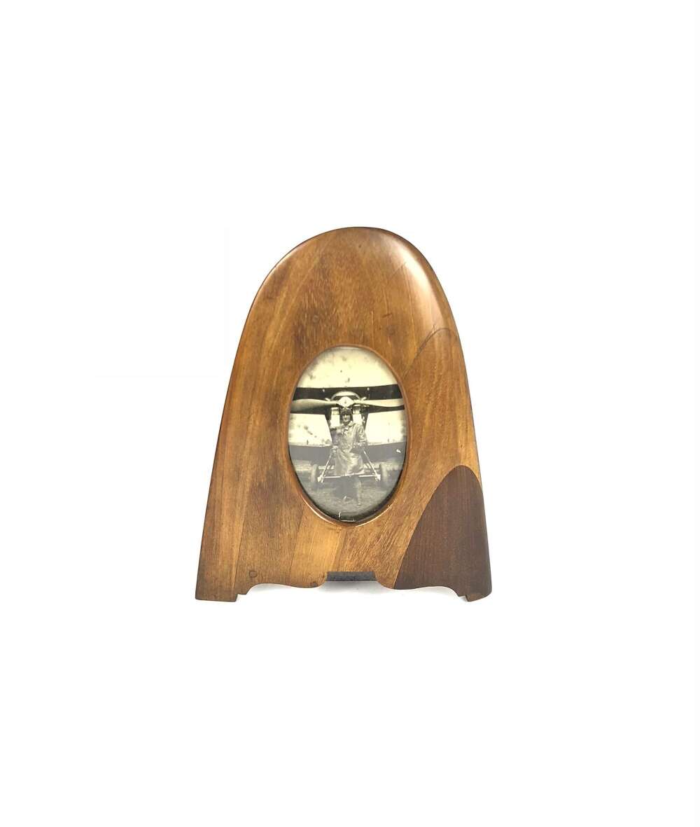 WW1 RFC / RAF Trench Art Propellor Tip Photograph Frame.