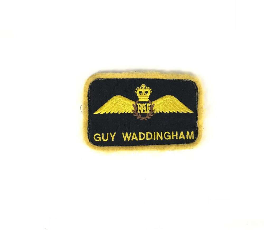 RAF Cold War Period Flying Suit Named Pilot Wings.