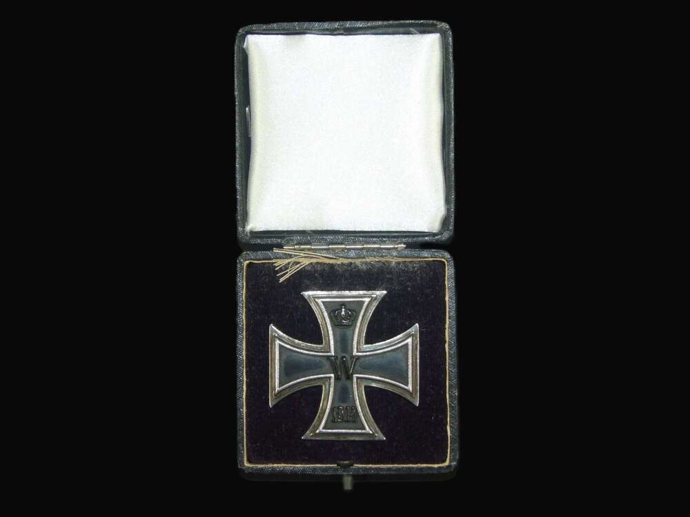 Cased 1914 Iron Cross First Class by Wagner & Sohn