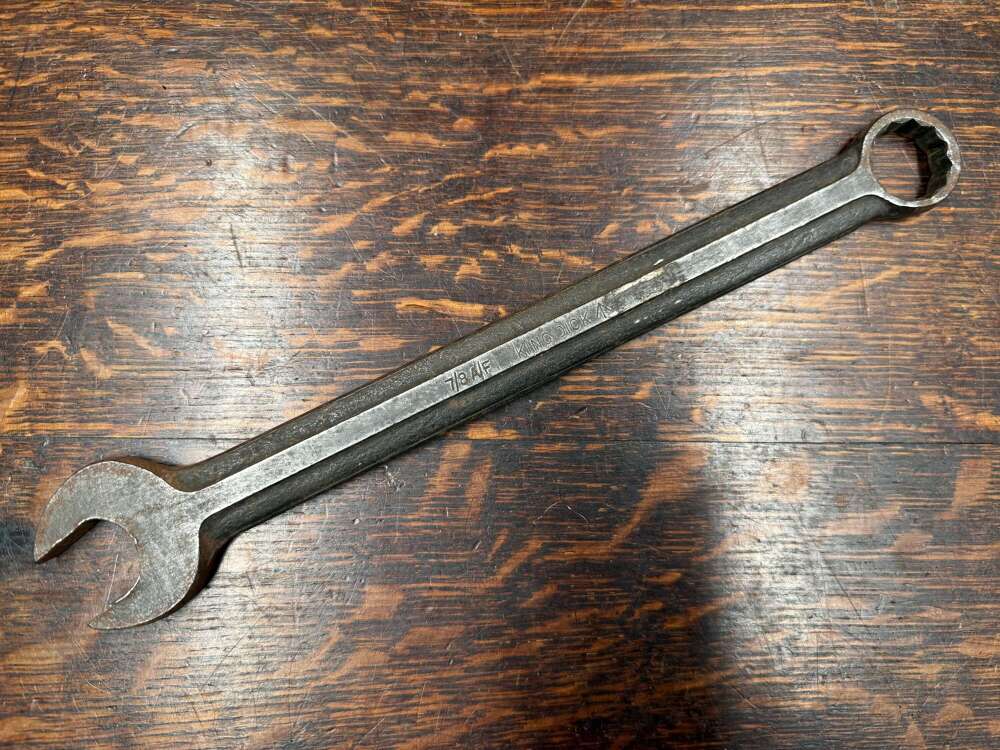 WW2 British King Dick Spanner 7/8 A/F