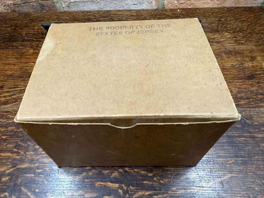 WW2 Gas Mask Box - State of Jersey