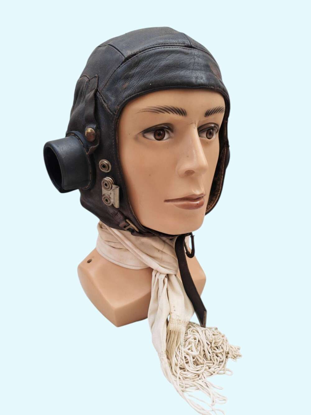 WW2 RAF 1st pattern C-type flying helmet - sz3