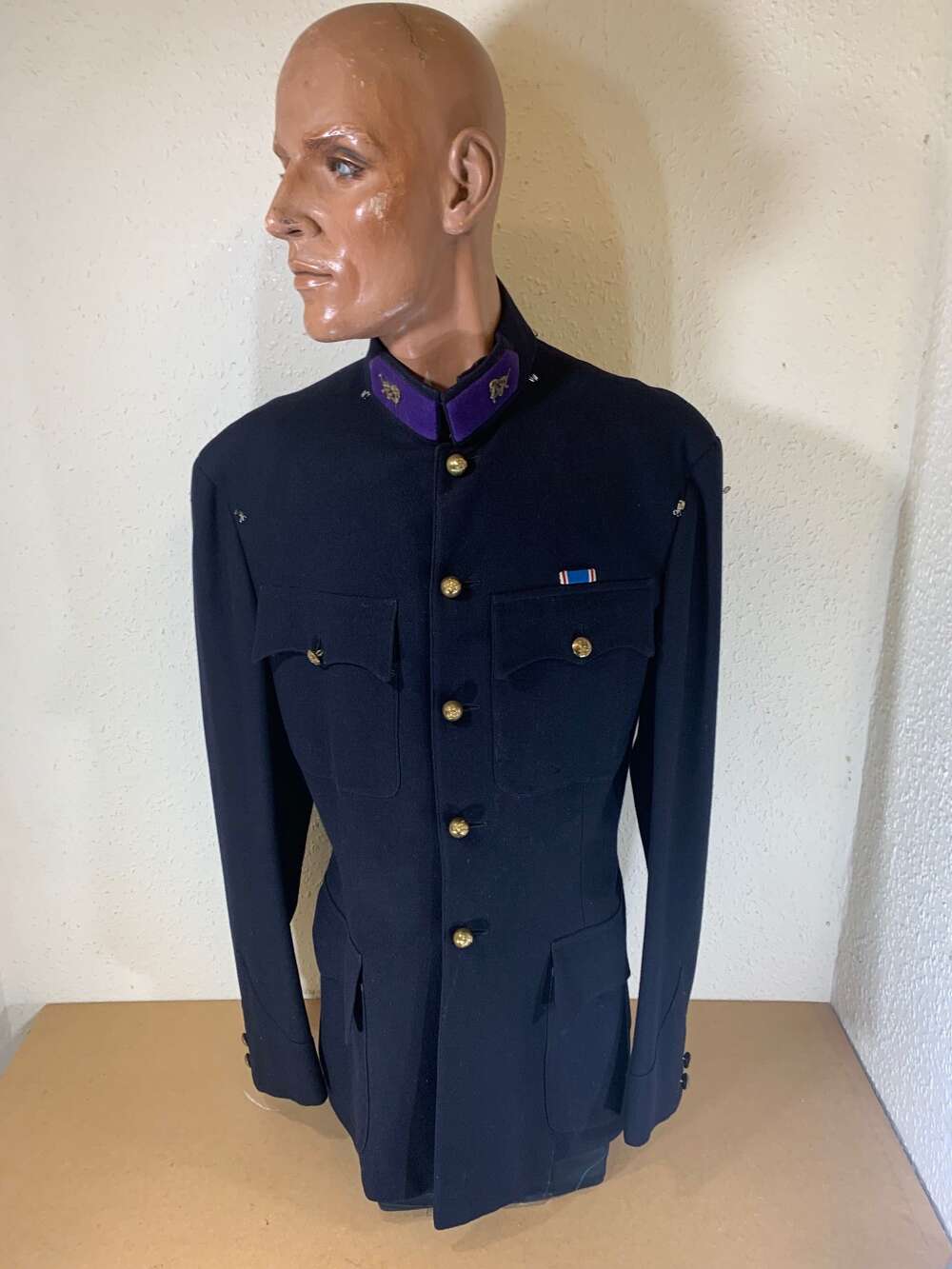 UNIFORM JACKET with Rough Rider collar tabs named to P. Buchan Hepburn..1st BARON HAILES.