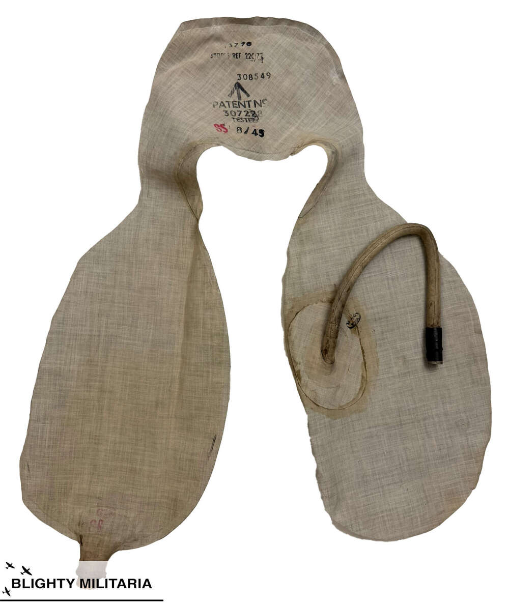 Original 1941 Dated RAF 1941 Pattern Mae West Life Jacket Bladder Stole.